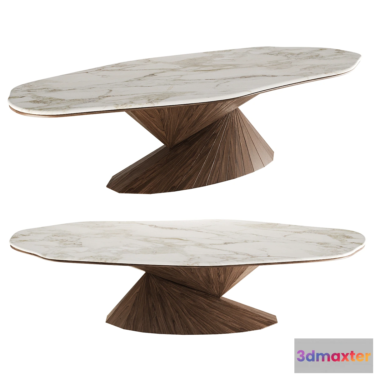 1342584 - Bonsai Dining Table by Alma de Luce 3D Max