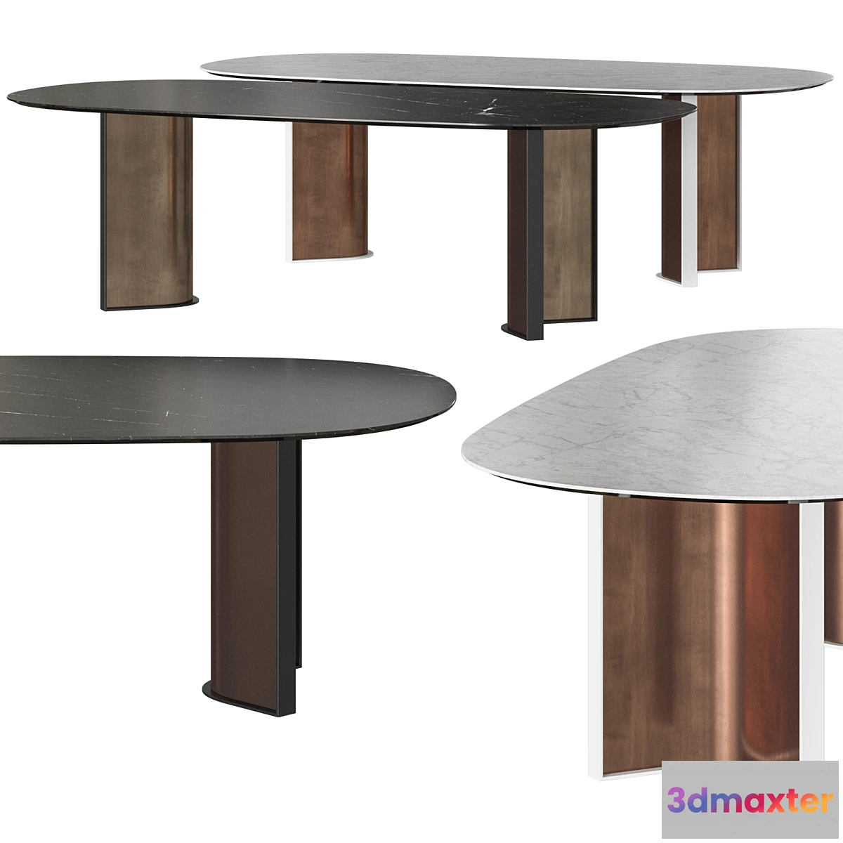 1343373 - Dressy Parker Dining Table 3D Max