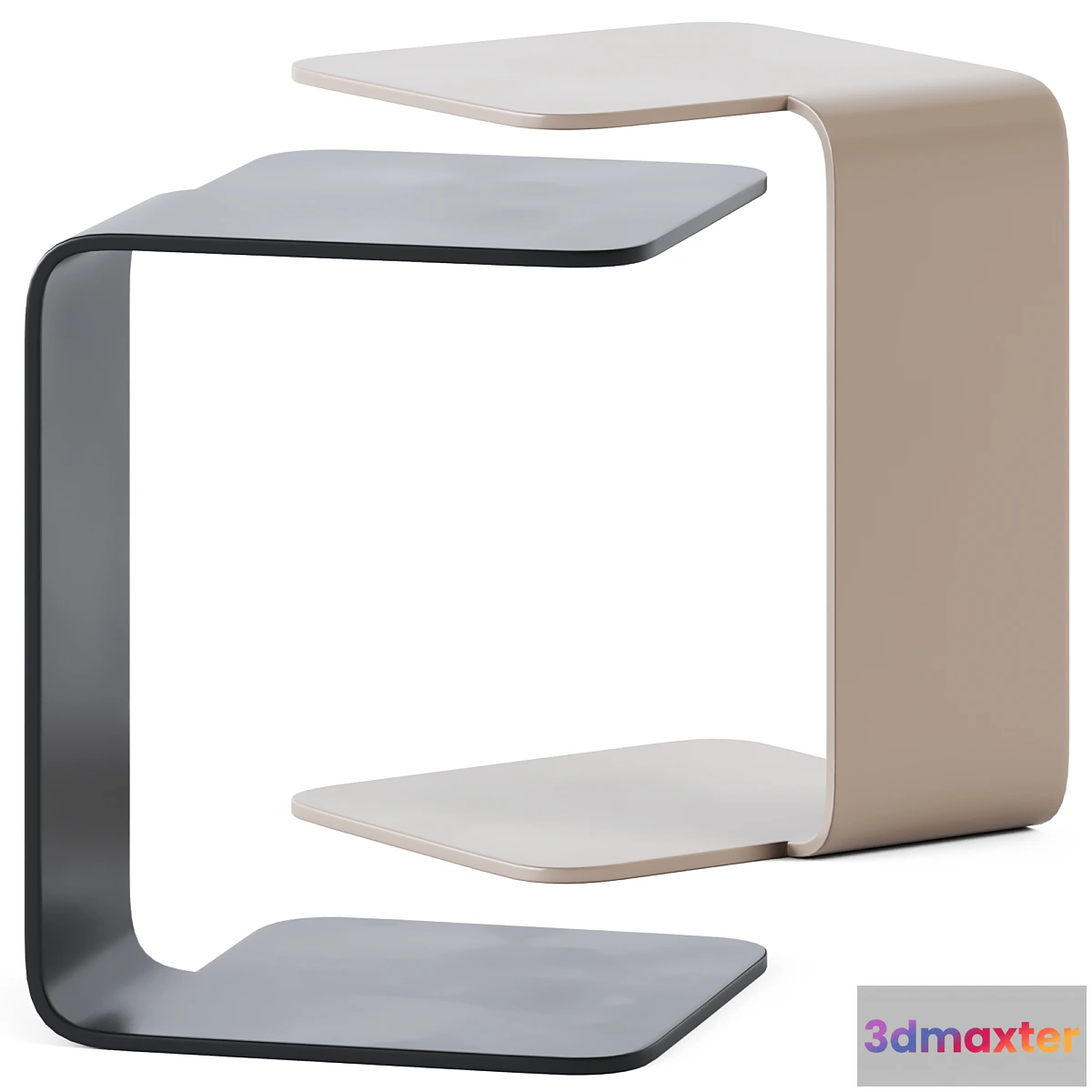 1343726 - Side Table 9500 - 028 by Vibieffe 3D Max