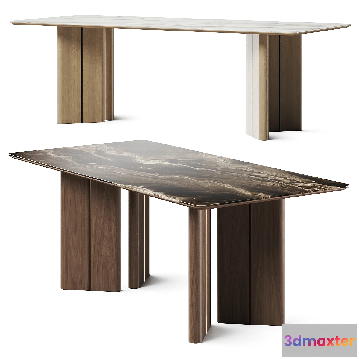 1344179 - Laskasas Ponza Dining Tables 3D Max
