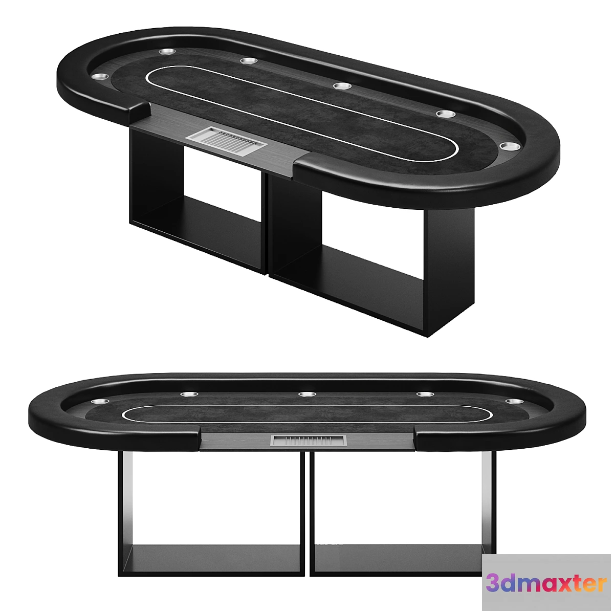 1345942 - Ambrosia Poker Table by Elevate Customs 3D Max