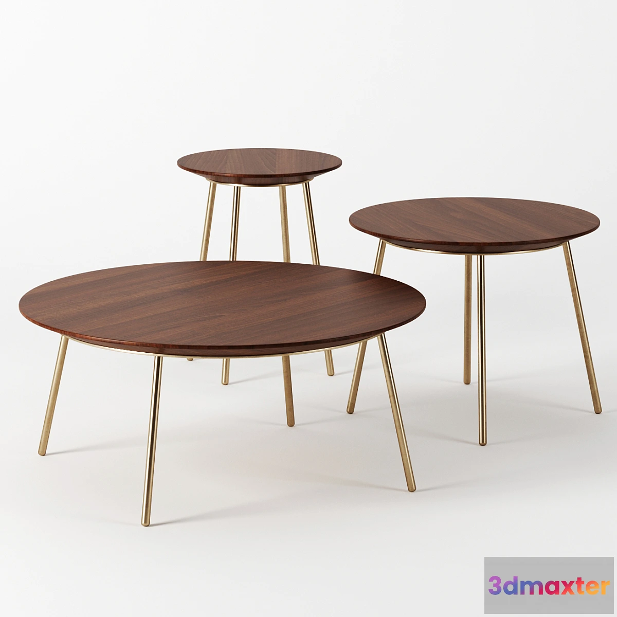1346216 - Round tables by ZARA Home 3D Max