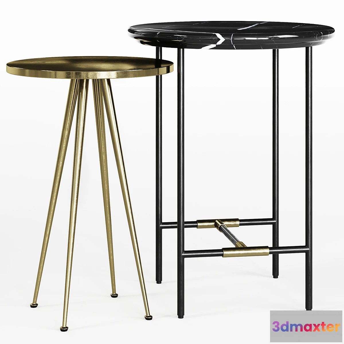 1346275 - La Redoute side table Botello Luxore 3D Max