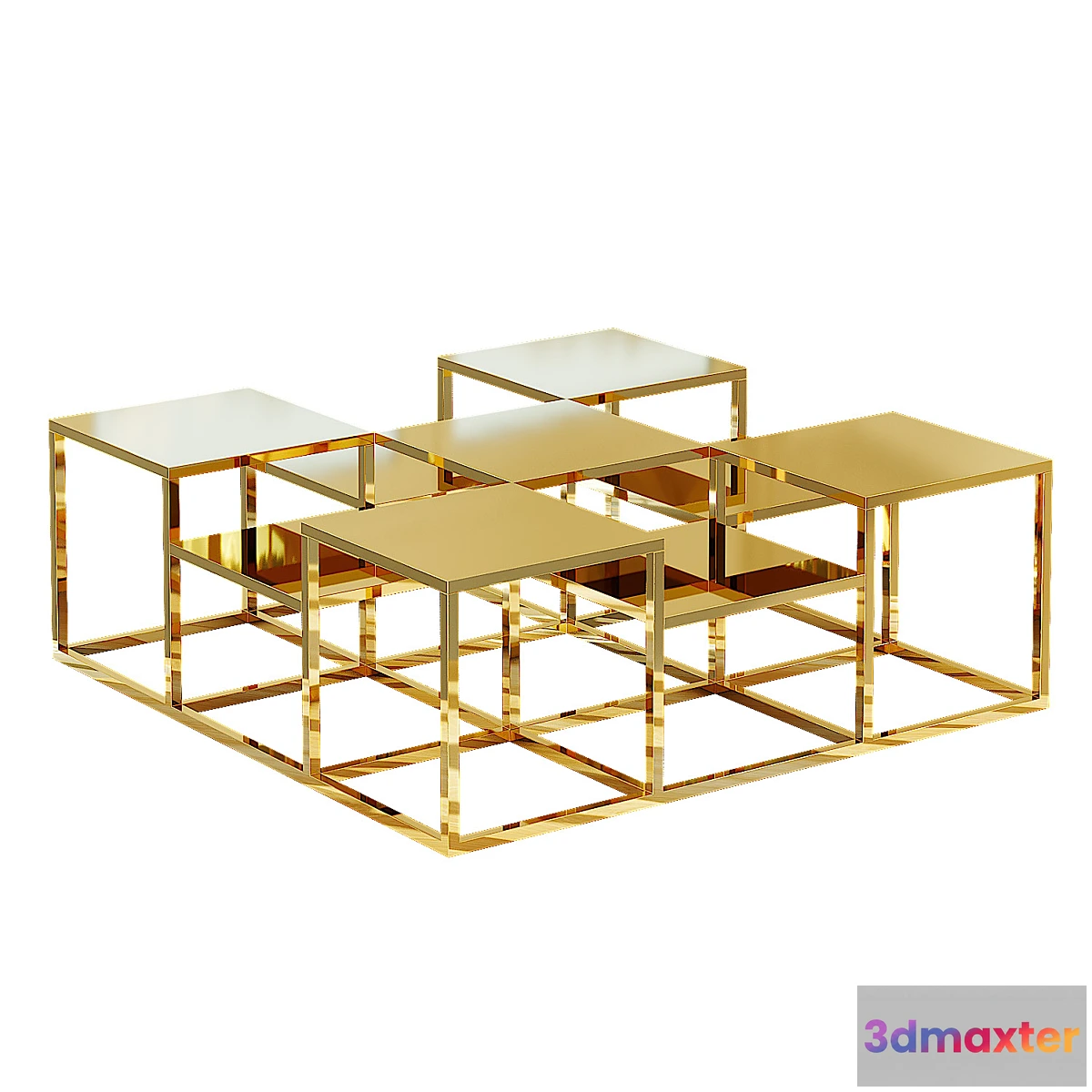 1346812 - Eichholtz Coffee Table Avian 3D Max