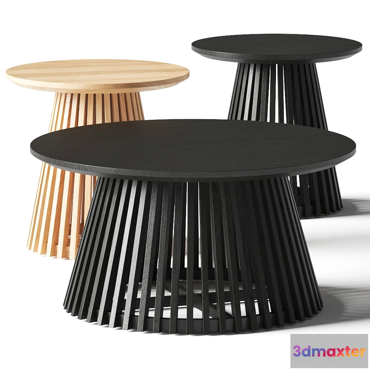 1347388 - La Forma _ Julia Grup Irune Coffee & Side Tables - No.2 3D Max