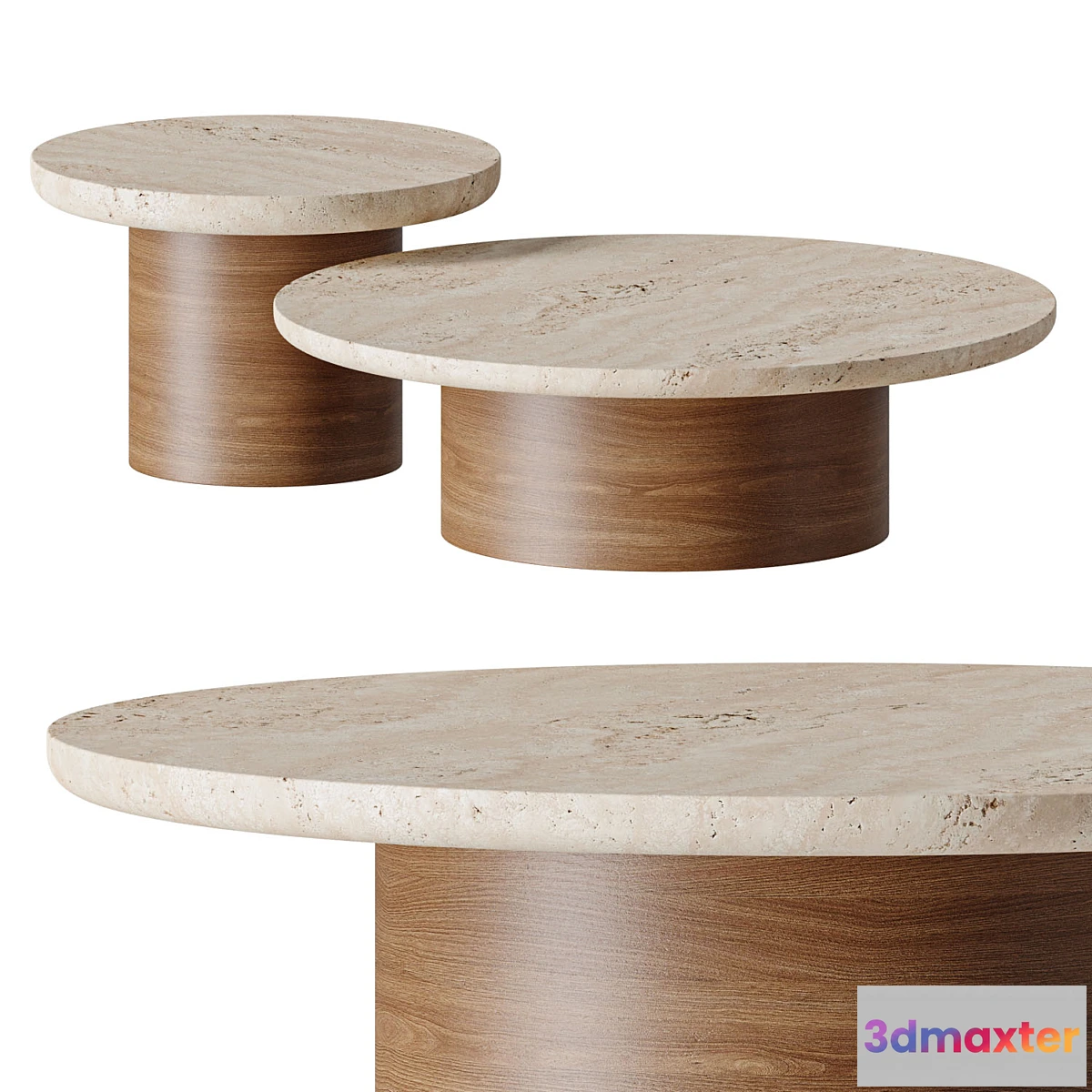 1347826 - Lessa Coffee or Center Table by Collector 3D Max