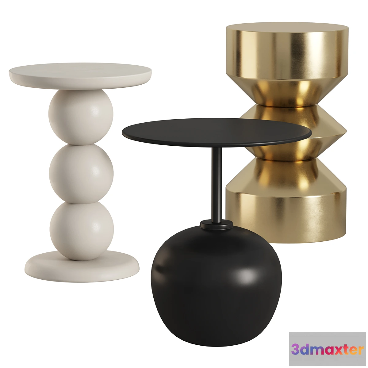 1347860 - Side tables from H&M - No.2 3D Max