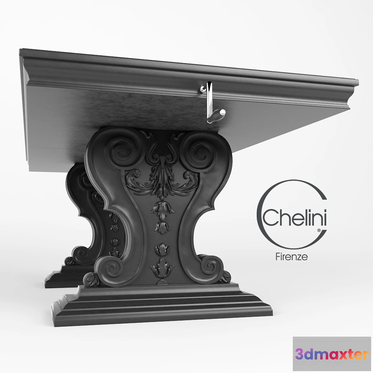 1348602 - Chelini - Tavolo rettangolare - No.2 3D Max