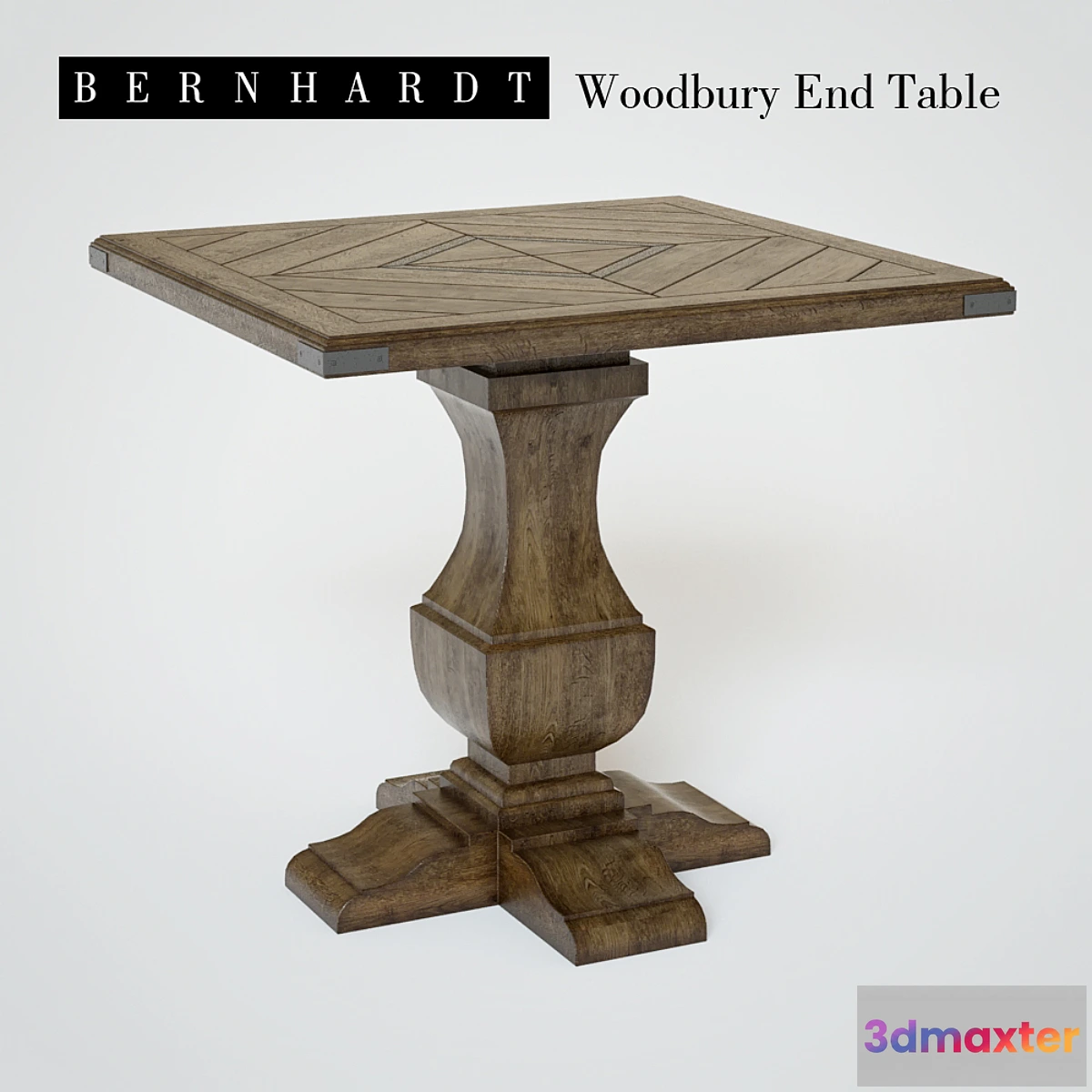 1348774 - Bernhardt  Woodbury End Table 3D Max