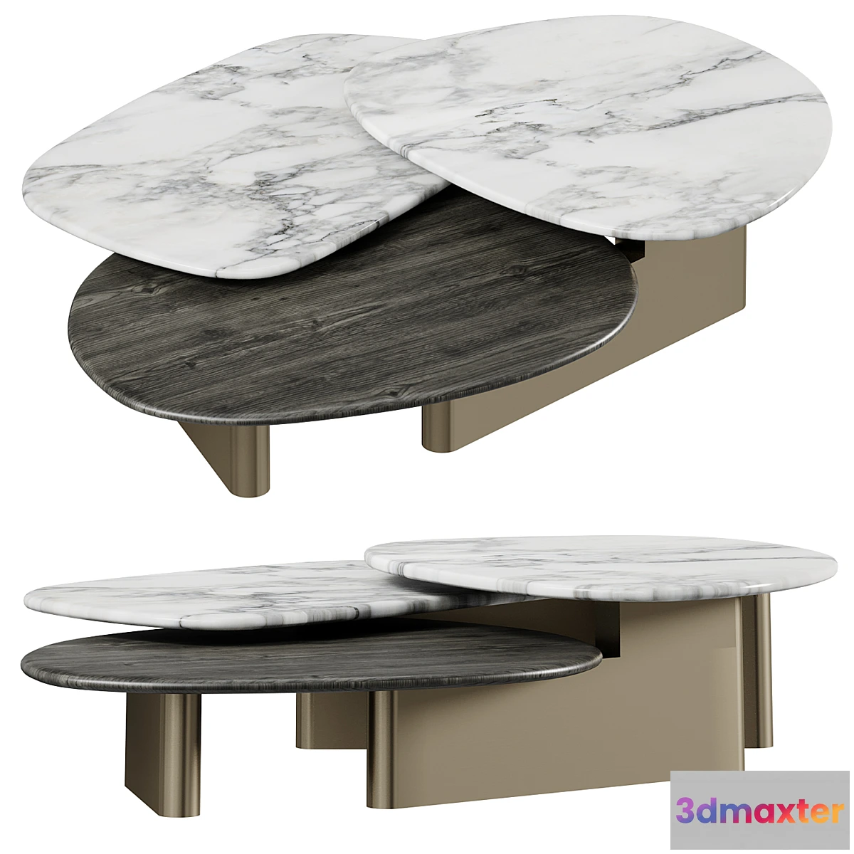 1349368 - CALLISTO MIX WOOD Table 3D Max