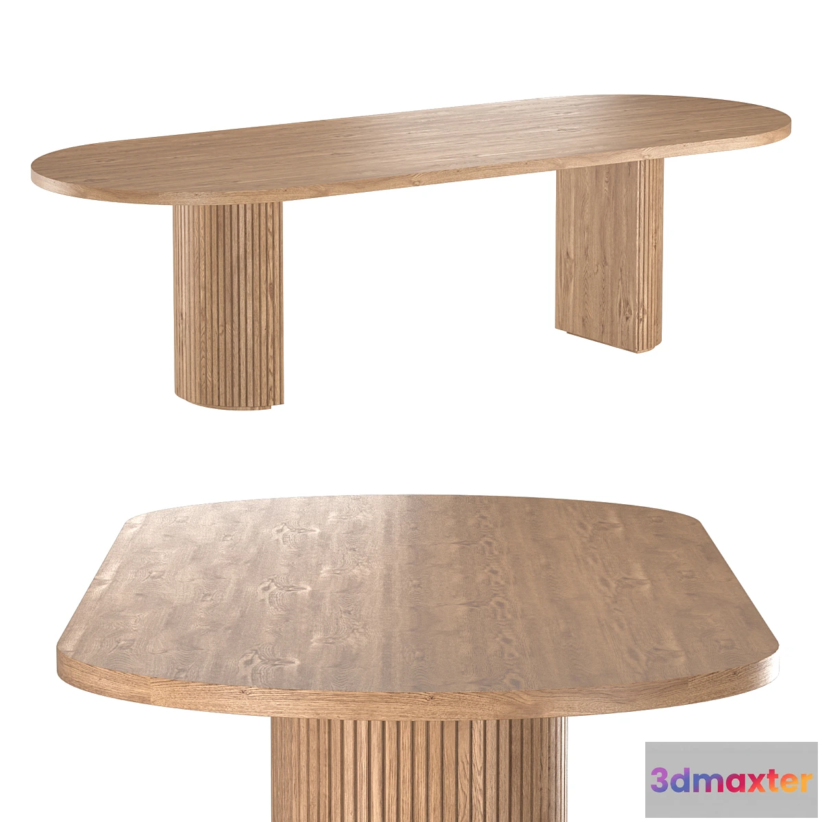 1349451 - BYRON RECTANGULAR DINING TABLE 3D Max