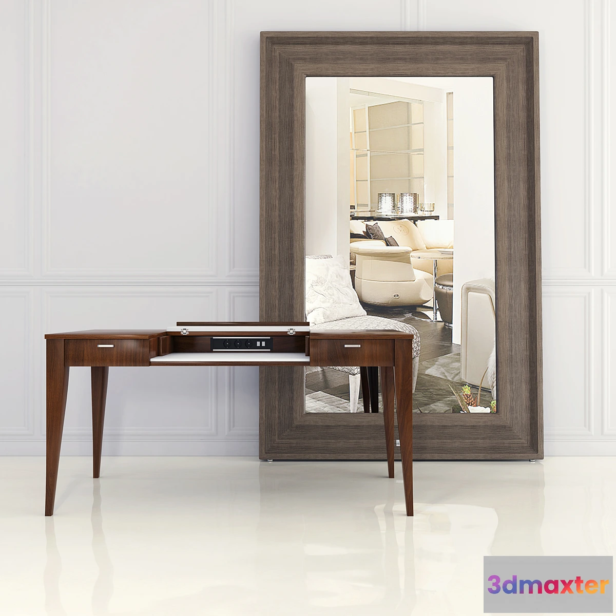 1351567 - Selva computer desk Nathan 3D Max