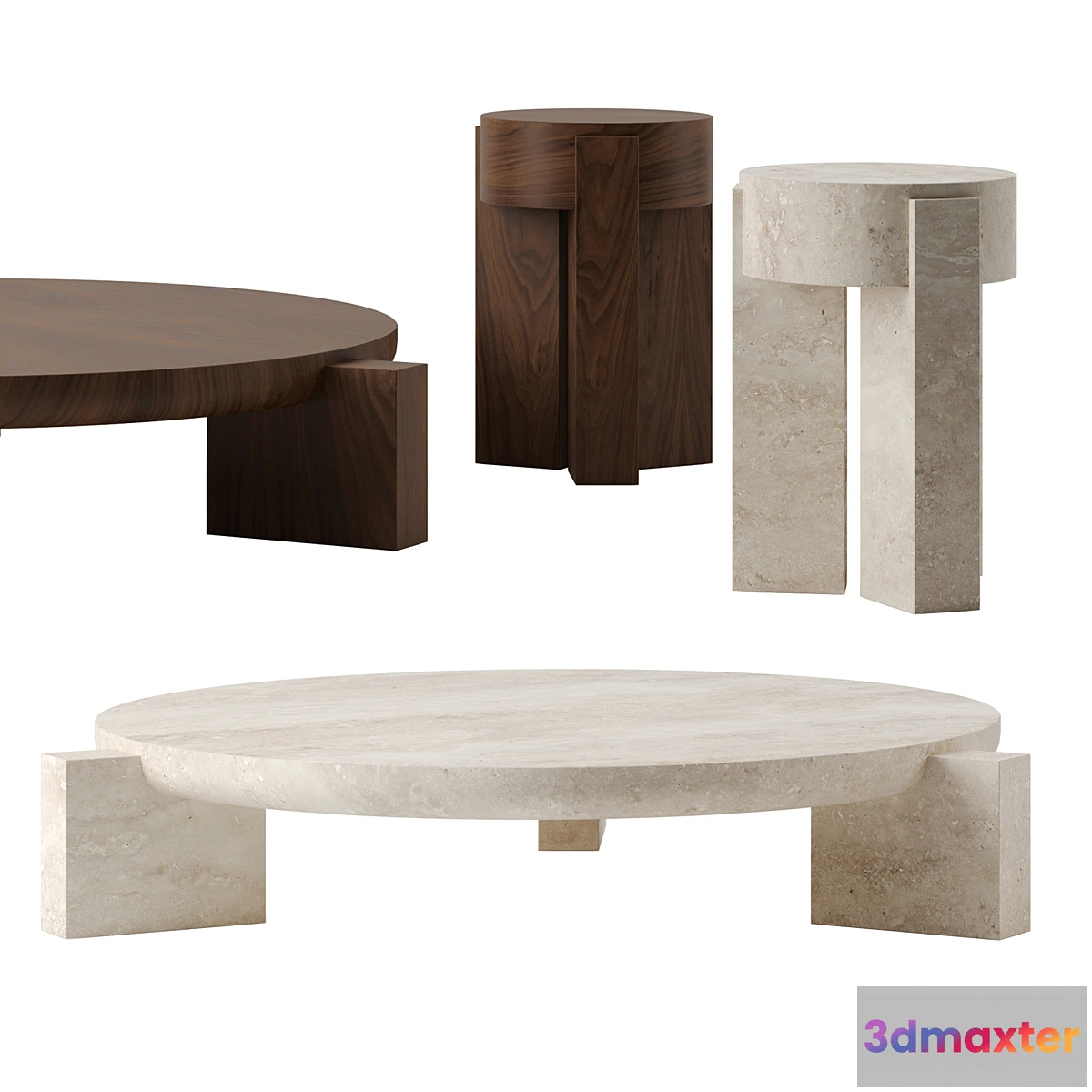 1352271 - Vola coffee tables by Martin Masse 3D Max