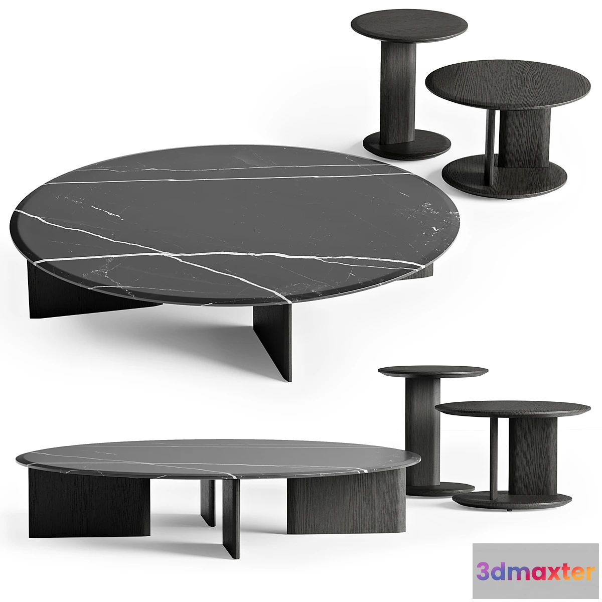 1353715 - Poliform coffee tables MUSH - No.2 3D Max