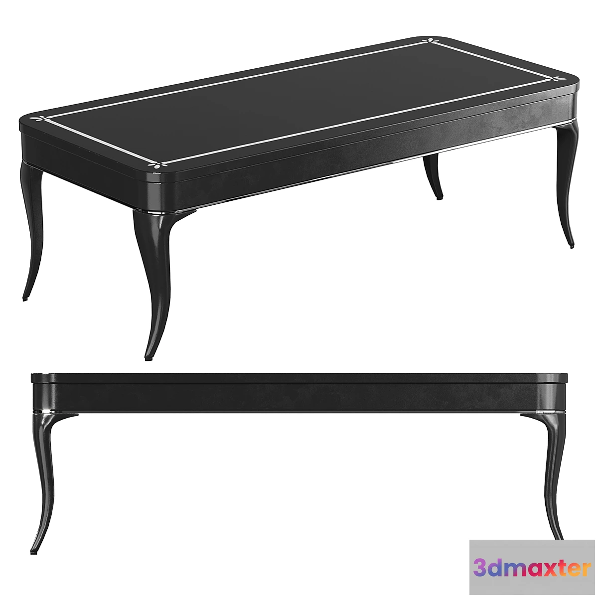 1355057 - Decorative table 1586-80 Gramercy Home Hooker 3D Max