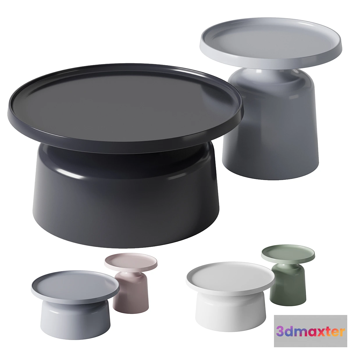 1355065 - Lulu Coffee Tables. Tallira Furniturepro 3D Max