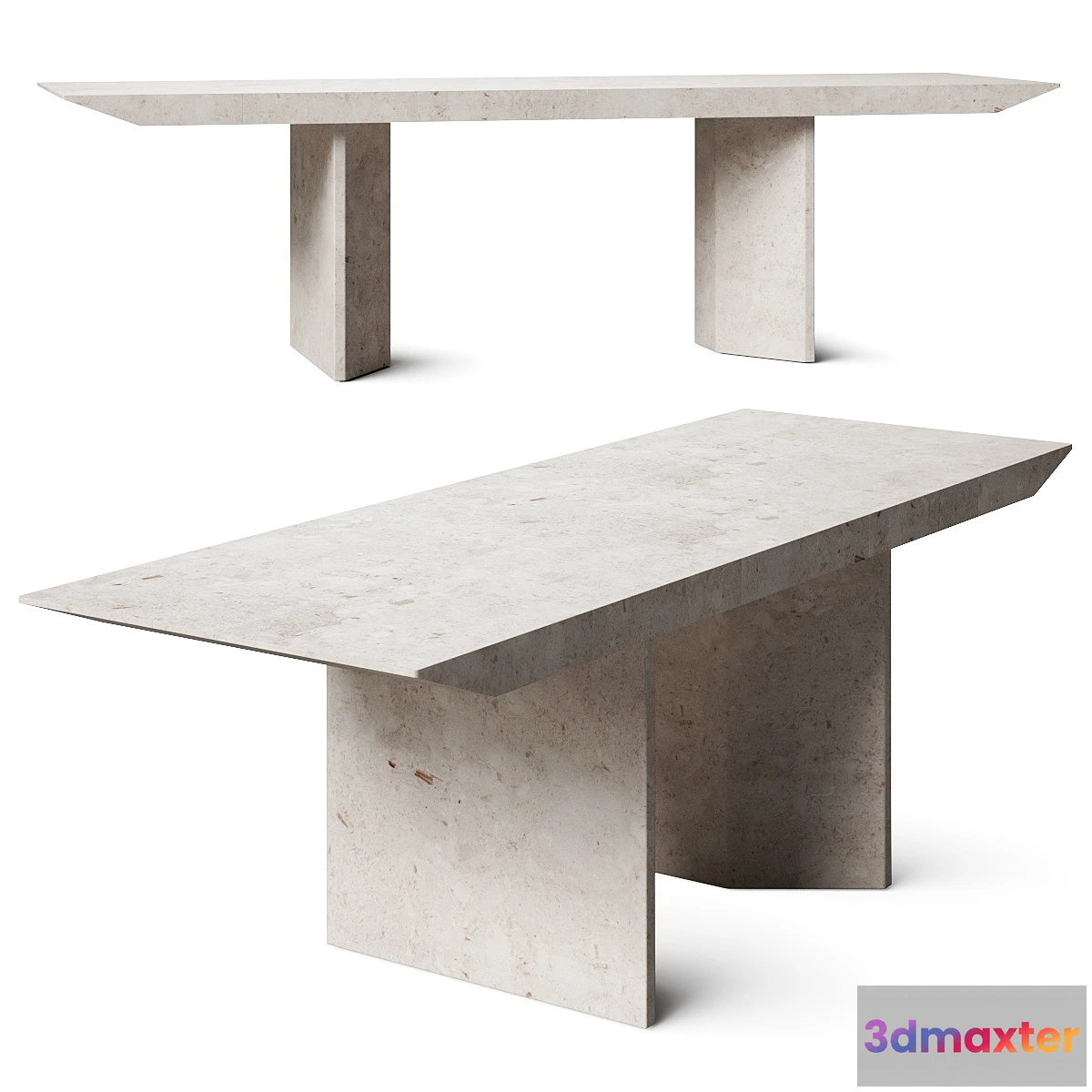 1355175 - Baxter Judd Dining Tables - No.2 3D Max