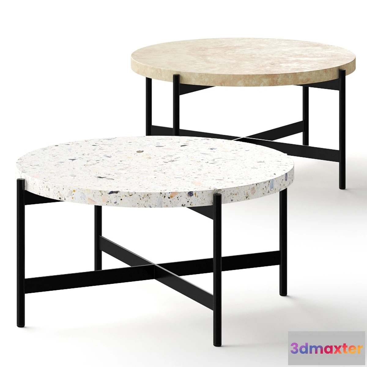 1357183 - Jaque Terrazzo Coffee Table 3D Max