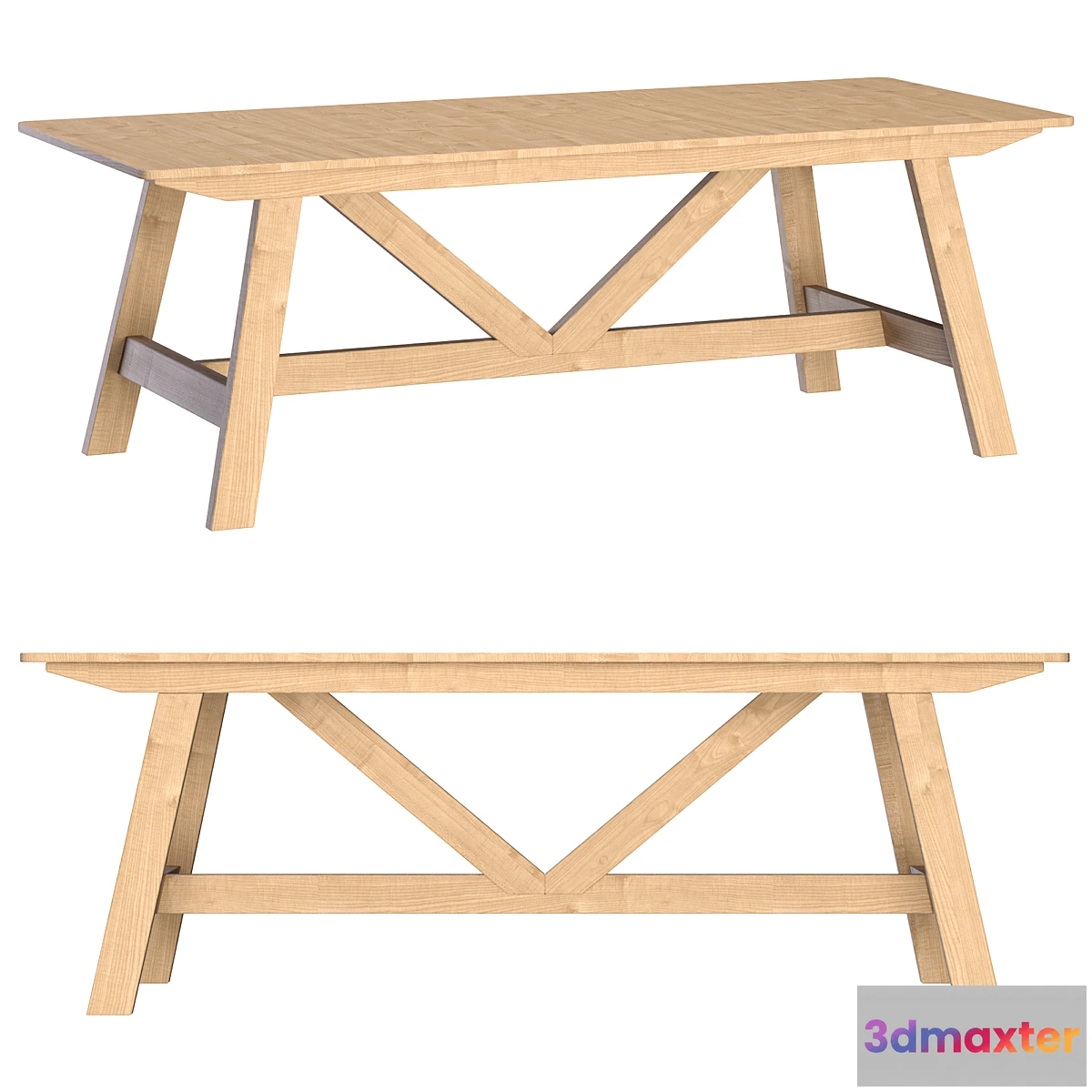 1357648 - Buondi dining table 3D Max