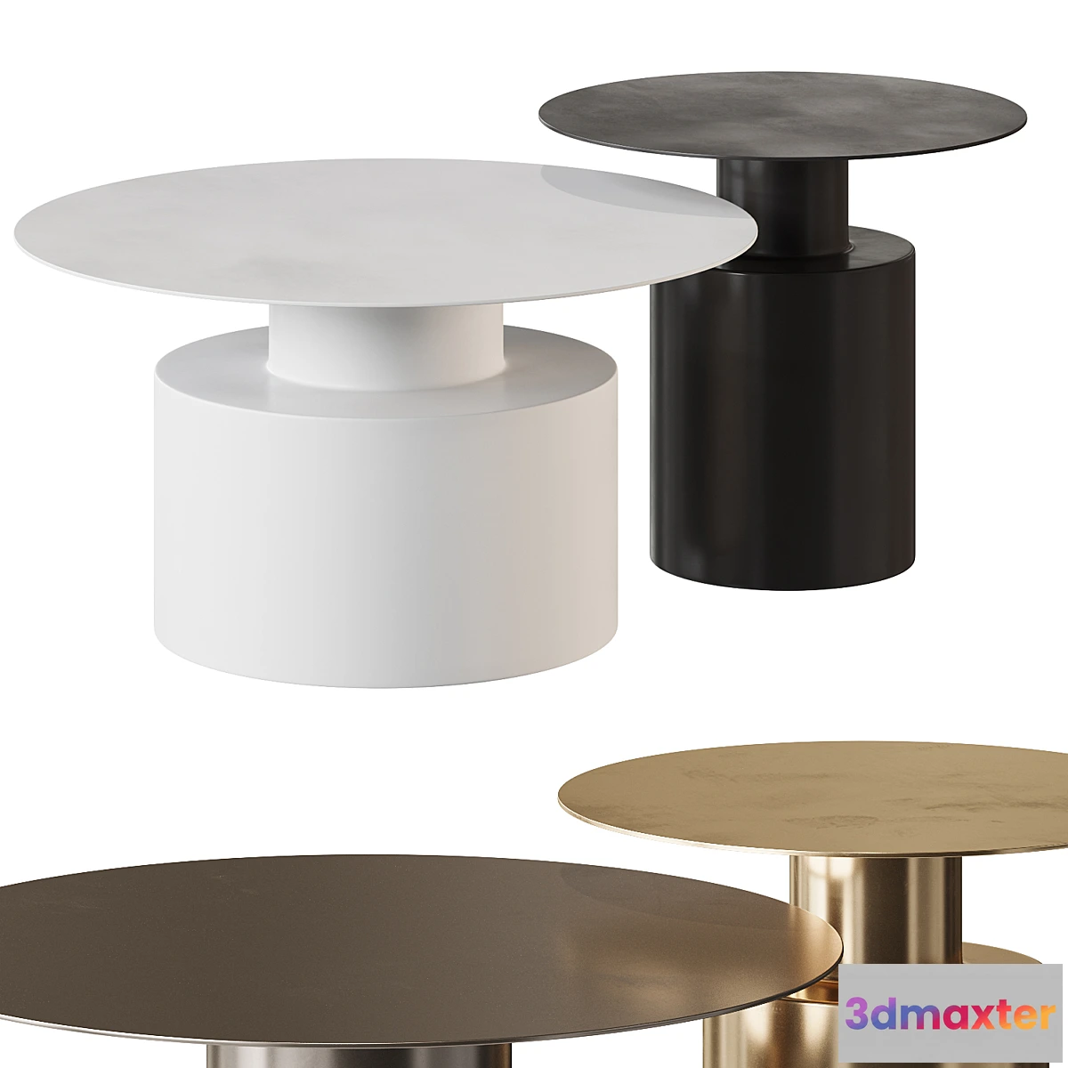 1358111 - Homary round coffee table 3D Max