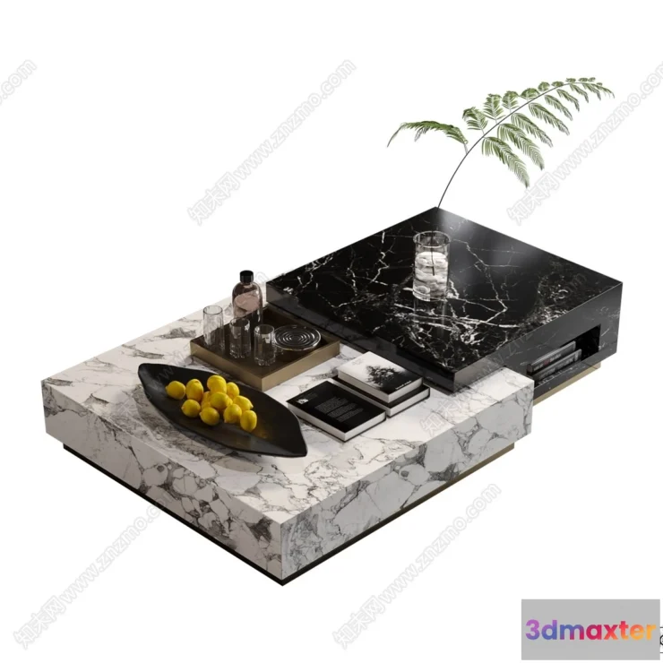 1373731 - Coffee Table - 3D Models - 3D Furniture Models for Interior - 004 3D Max