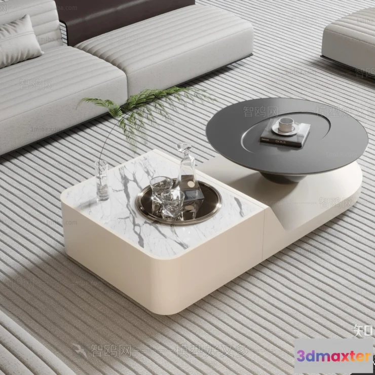 1374145 - Coffee Table - 3D Models - 3D Furniture Models for Interior - 010 3D Max