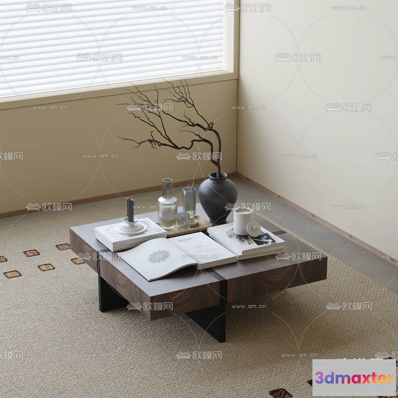 1374469 - Coffee Table - 3D Models - 3D Furniture Models for Interior - 015 3D Max