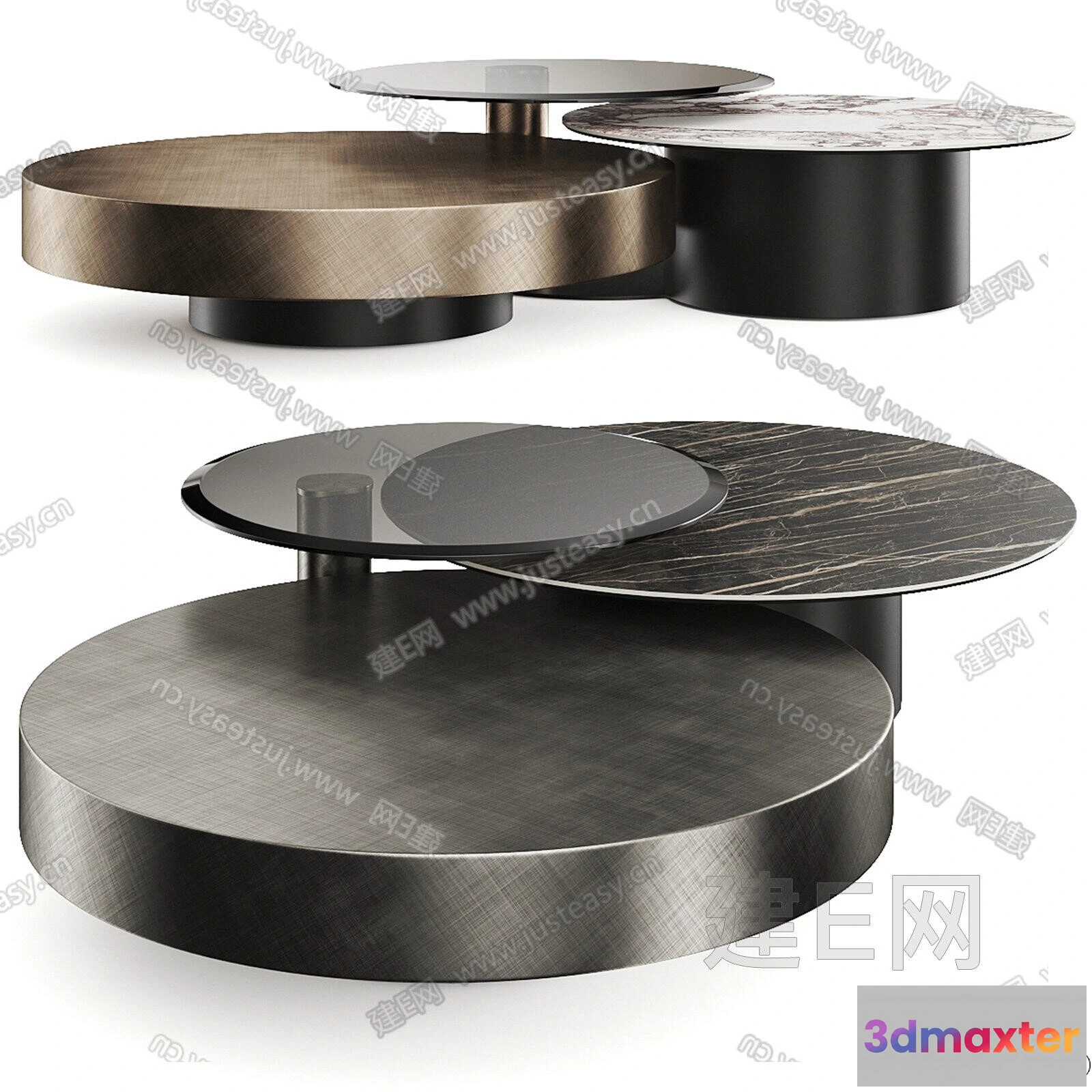 1375778 - Coffee Table - 3D Models - 3D Furniture Models for Interior - 034 3D Max