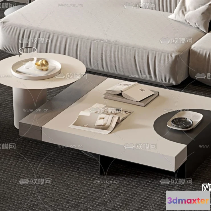 1376205 - Coffee Table - 3D Models - 3D Furniture Models for Interior - 040 3D Max