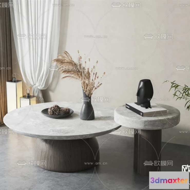 1376328 - Coffee Table - 3D Models - 3D Furniture Models for Interior - 042 3D Max