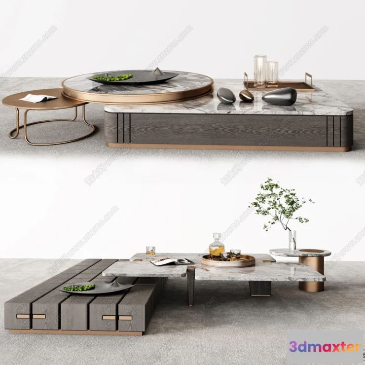 1376914 - Coffee Table - 3D Models - 3D Furniture Models for Interior - 051 3D Max