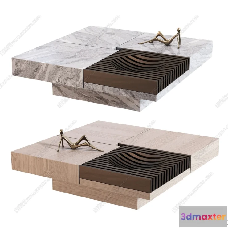1377109 - Coffee Table - 3D Models - 3D Furniture Models for Interior - 054 3D Max