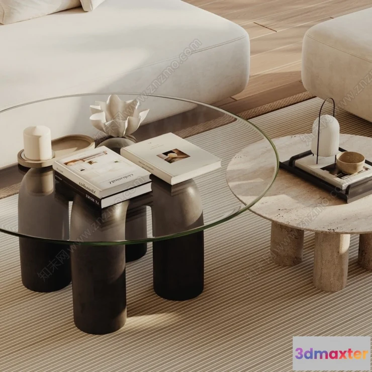 1377252 - Coffee Table - 3D Models - 3D Furniture Models for Interior - 056 3D Max