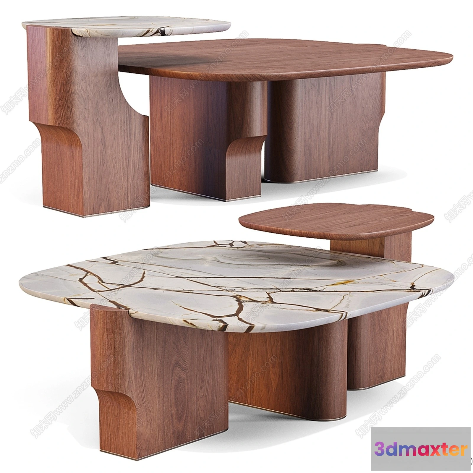 1377373 - Coffee Table - 3D Models - 3D Furniture Models for Interior - 058 3D Max