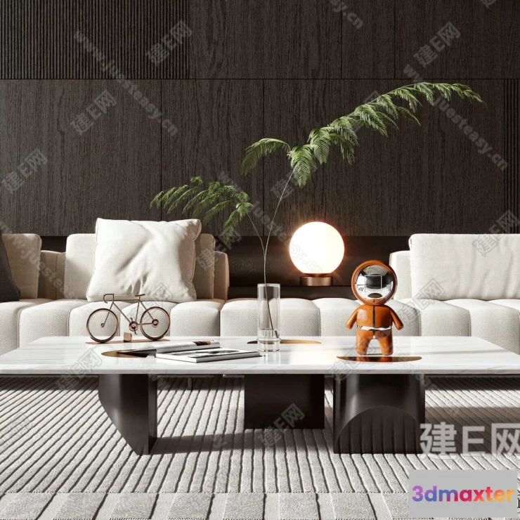 1377756 - Coffee Table - 3D Models - 3D Furniture Models for Interior - 064 3D Max