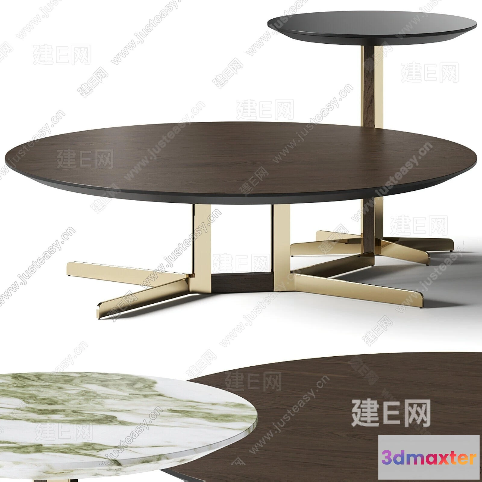 1377895 - Coffee Table - 3D Models - 3D Furniture Models for Interior - 066 3D Max