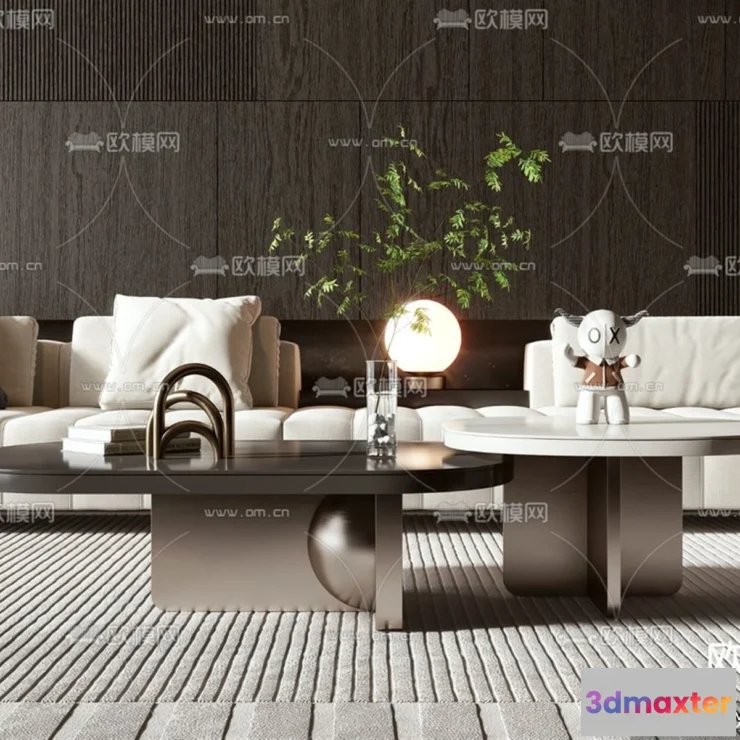 1378179 - Coffee Table - 3D Models - 3D Furniture Models for Interior - 070 3D Max