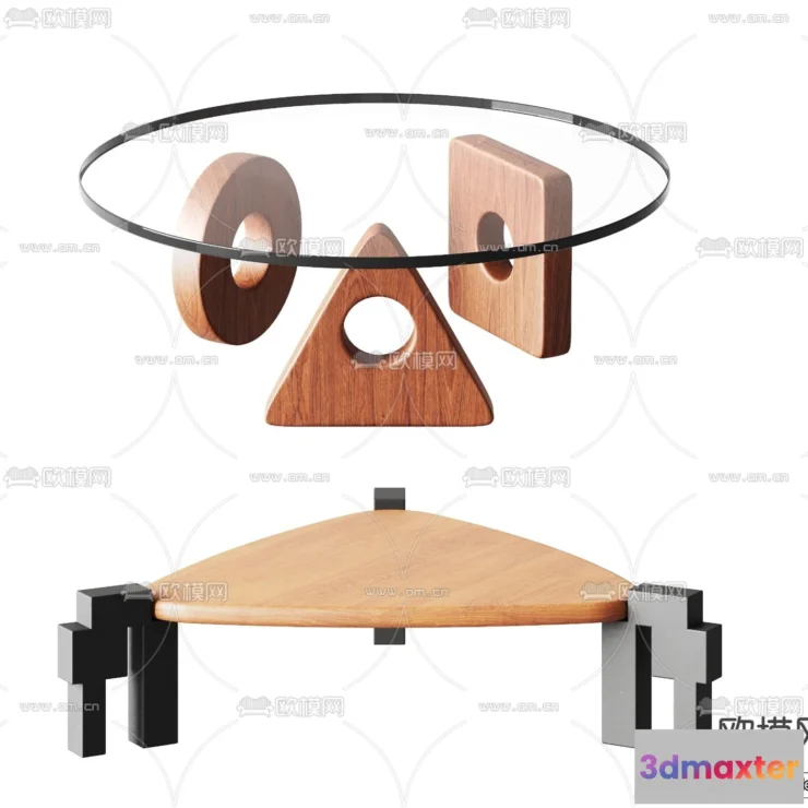 1378952 - Coffee Table - 3D Models - 3D Furniture Models for Interior - 081 3D Max