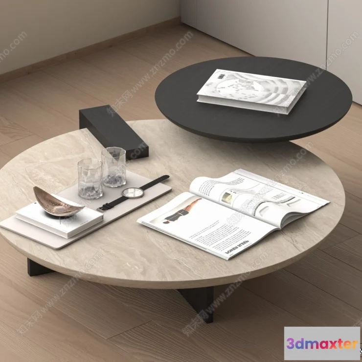 1379592 - Coffee Table - 3D Models - 3D Furniture Models for Interior - 091 3D Max