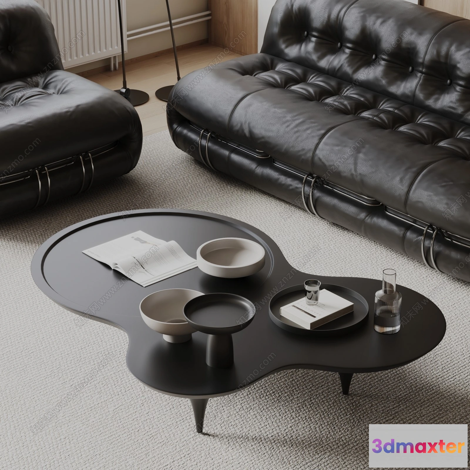 1379905 - Coffee Table - 3D Models - 3D Furniture Models for Interior - 096 3D Max