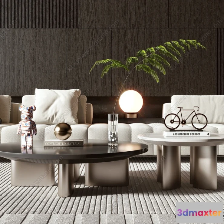 1380300 - Coffee Table - 3D Models - 3D Furniture Models for Interior - 102 3D Max