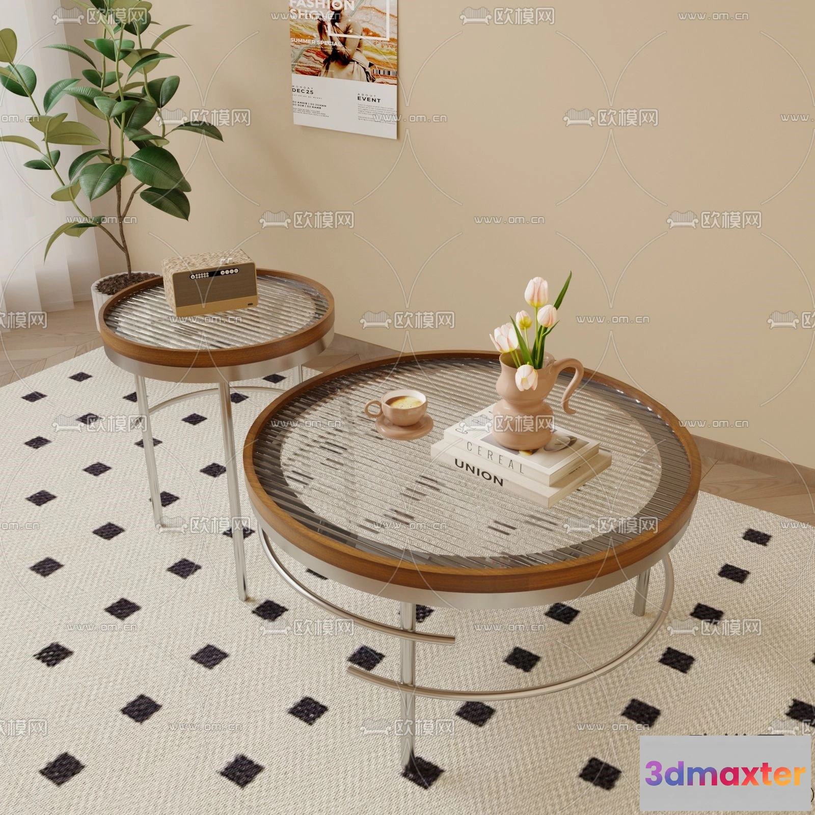 1381314 - Coffee Table - 3D Models - 3D Furniture Models for Interior - 117 3D Max