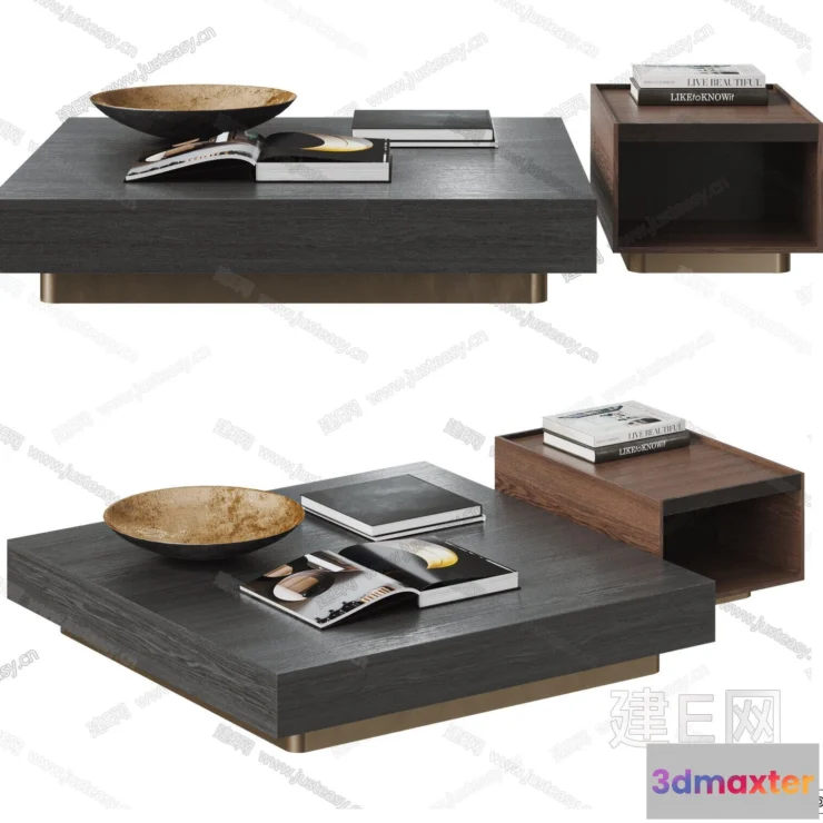 1381650 - Coffee Table - 3D Models - 3D Furniture Models for Interior - 122 3D Max