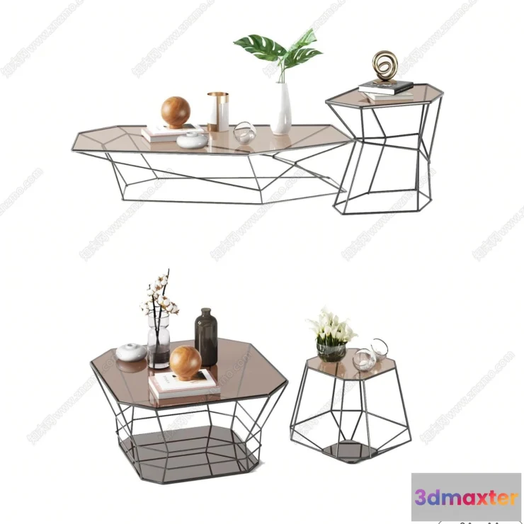 1381796 - Coffee Table - 3D Models - 3D Furniture Models for Interior - 124 3D Max