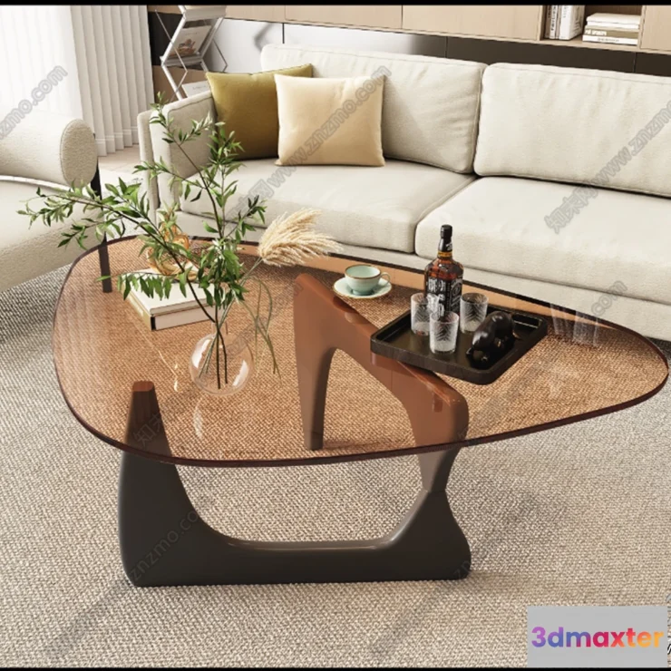 1381989 - Coffee Table - 3D Models - 3D Furniture Models for Interior - 127 3D Max
