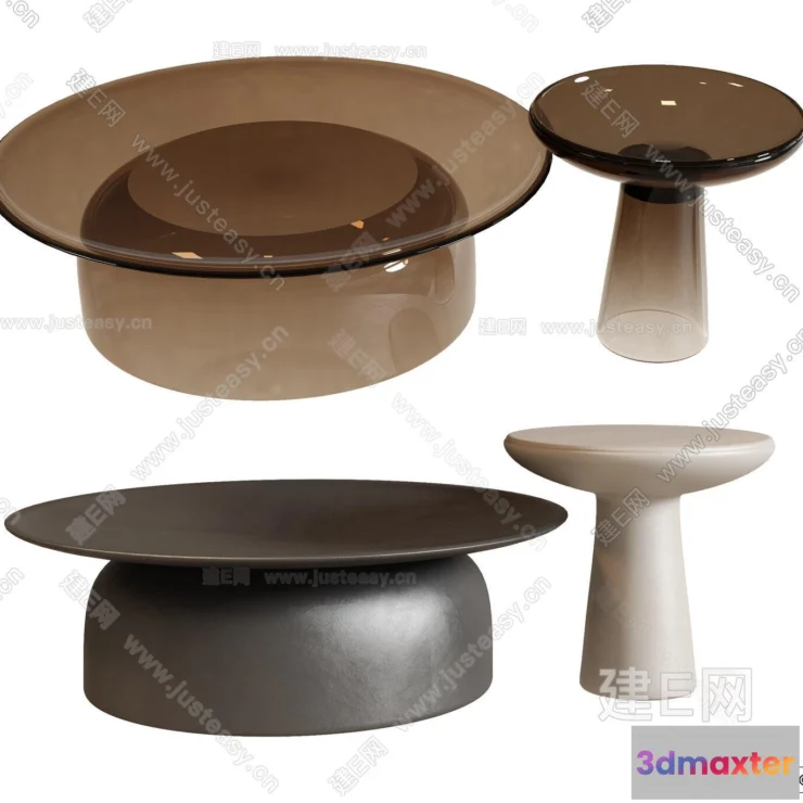 1382115 - Coffee Table - 3D Models - 3D Furniture Models for Interior - 129 3D Max