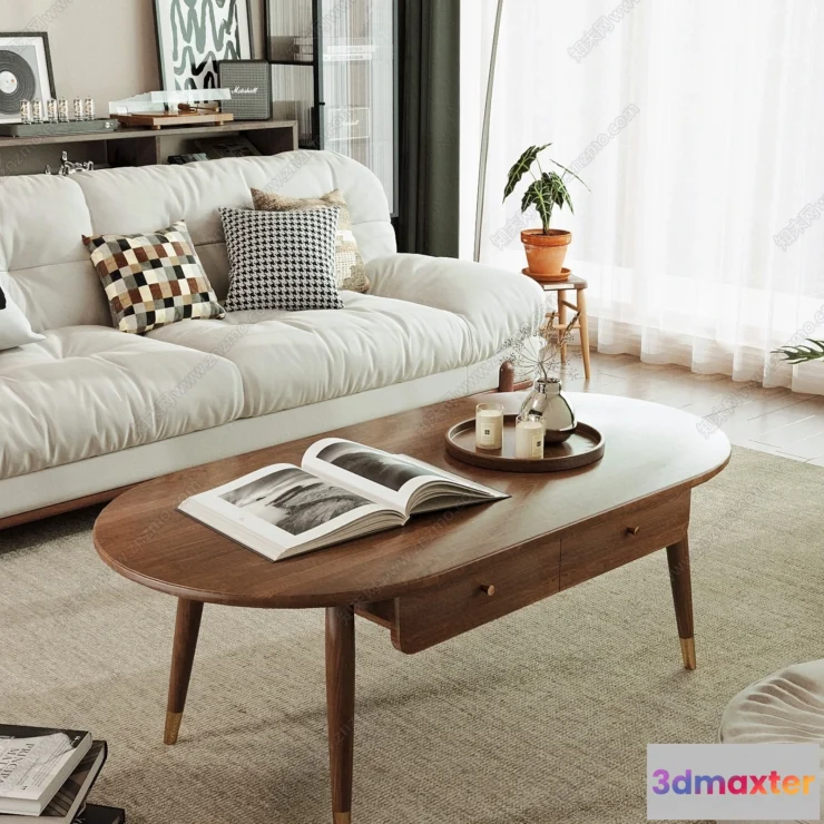 1382184 - Coffee Table - 3D Models - 3D Furniture Models for Interior - 130 3D Max