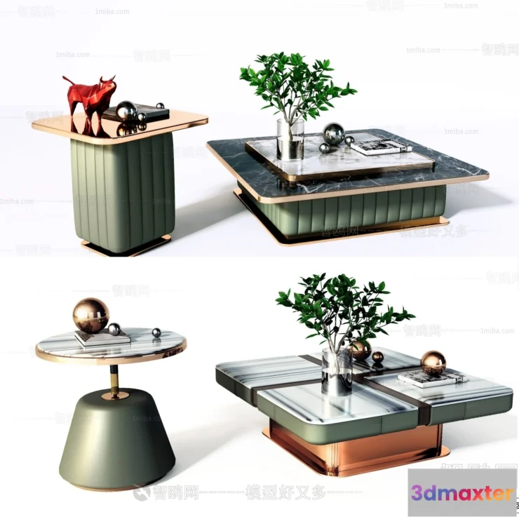 1384923 - Coffee Table - 3D Models - 3D Furniture Models for Interior - 170 3D Max