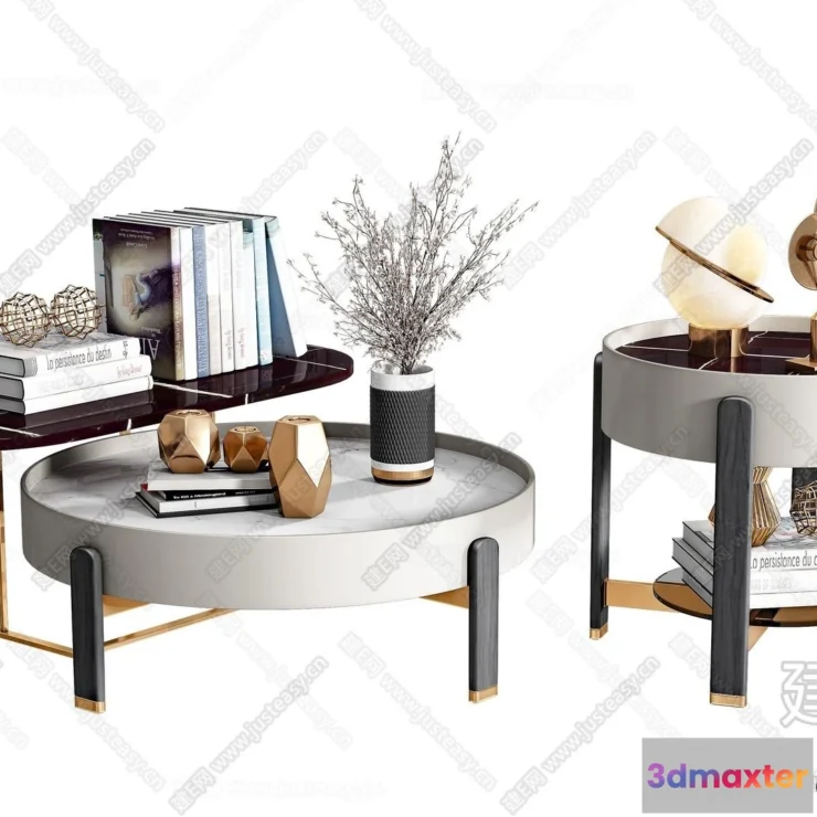 1385800 - Coffee Table - 3D Models - 3D Furniture Models for Interior - 183 3D Max