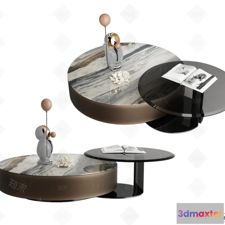 1387923 - Coffee Table - 3D Models - 3D Furniture Models for Interior - 214 3D Max